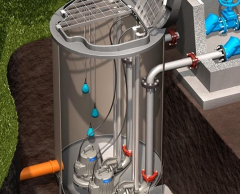 wastewater pumpstation