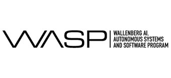 Logo for WASP Wallenberg AI, Autonomous Systems and Software Program